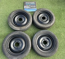 N 4 CERCHI CERCHIO IN FERRO COMPLETO DI GOMMA 145/60 r13 AIXAM 400
