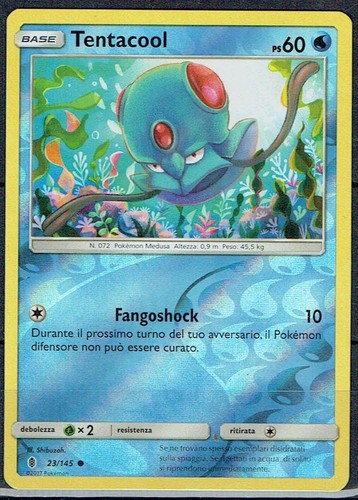 Carta pokemon tentacool - pokemon,