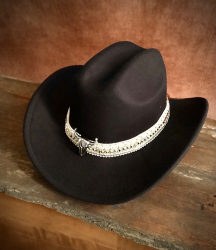 Cappello cowboy bianco - cowboy,