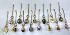15 Joan Rivers Necklace Charms & Faberge Egg Pendants w/ Extender Chains!