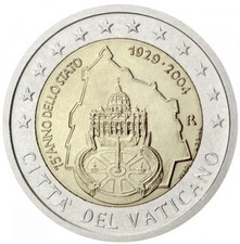 2 EURO VATICANO 2004 75°