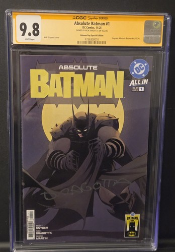 Absolute batman cgc 8 - batman, 1