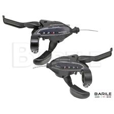 Coppia Comandi Cambio + Leve Freno 3 x 7 SHIMANO ST - EF 510 Bici MTB City Bike