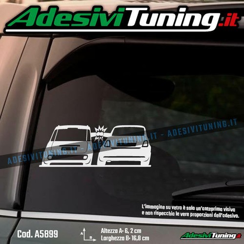 Adesivo respect fiat panda - fiat, mk3