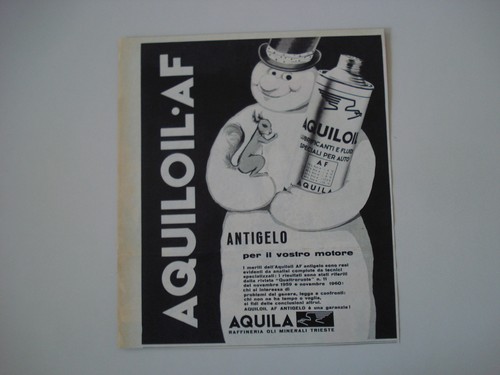 Advertising pubblicità 1961 - advertising,