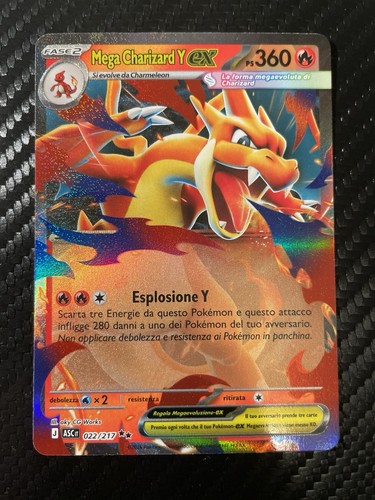 Mega charizard 022 217 - y,