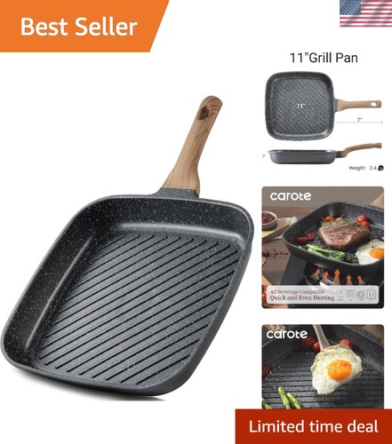 Padella grill antiaderente - padella, 11