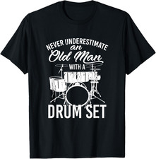 Vecchio pensionato drummer - vecchio,