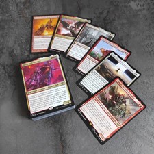 Mazzo Magic the Gathering COMMANDER Bianco Rosso LEGGENDARIE Djeru e Hazoret mtg