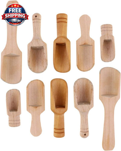 10pcs mini wooden spoon - 10pcs,