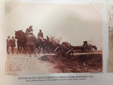 RIPRODUZIONE FOTO ALINARI BATTAGLIA DEL PIAVE 1° GUERRA MONDIALE 9X12 1918 (3) 