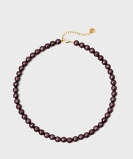 Sodini Samsara girocollo boule piccole, marrone 710427DS