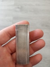 accendino cartier argento