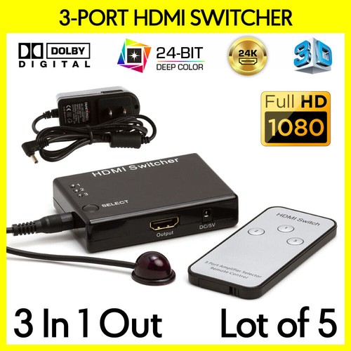 Confezione switcher hdmi - 5,