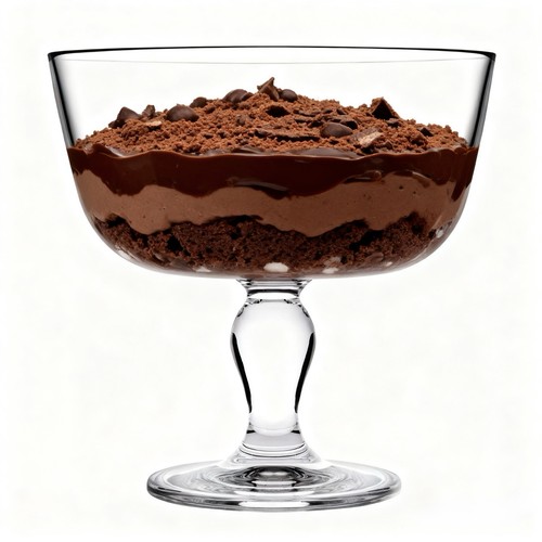 Ciotola trifle vetro con - in,