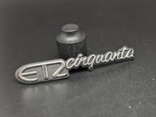 PIAGGIO VESPA ET2 CINQUANTA LOGO SIGLA EMBLEMA FREGIO STEMMA SCRITTA BADGE TARGA