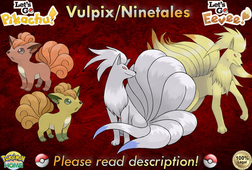 Vulpix ninetales 6iv xl - ⭐vulpix/ninetales,