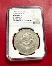 Dollaro D'Argento Hupeh LM 182
