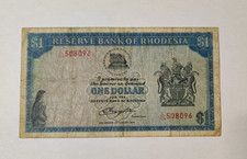 Rhodesia Banconota da 1 Dollaro RARA, SI PARTE DA 1€!!!