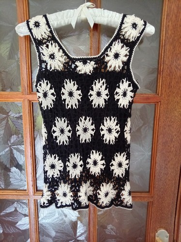 Top margherita donna vintage