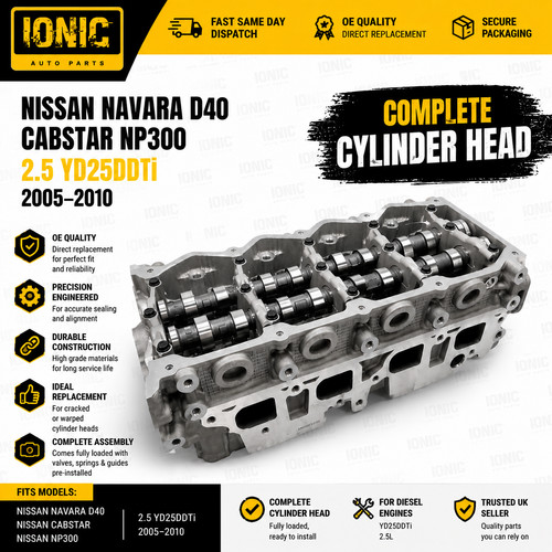 Testa cilindro completa nissan - completa,
