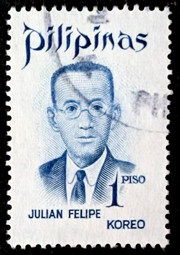 Filippine 1972 mi1007 julian - filippine,