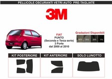 Pellicole Oscurante  Pre Tagliata Fiat Punto 3p 00 10   3M