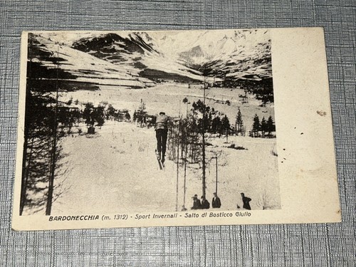 Cartolina bardonecchia - cartolina, di