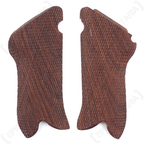 Luger p08 wooden - pistol, grips