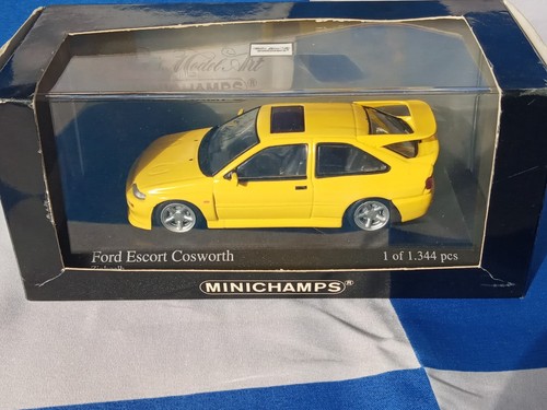 Ford escort cosworth jaune - escort,