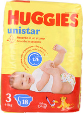 6 CONFEZIONI di huggies