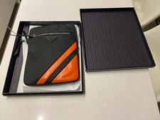 PRADA Black Orange Ipad Cover