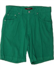 CARRERA pantaloncino uomo regular casual IT 48 Medium W33 verde cotone DG21