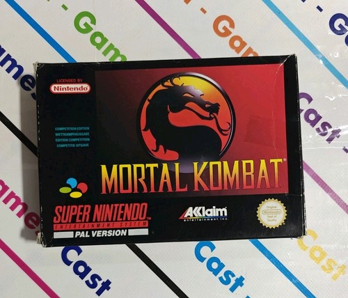Mortal kombat pal snes - mortal,