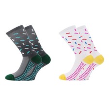 2 Paia Calze Ciclismo Pro