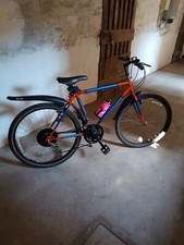 Bici Mountain Bike 26" Blu/Rossa restaurata come nuova. 