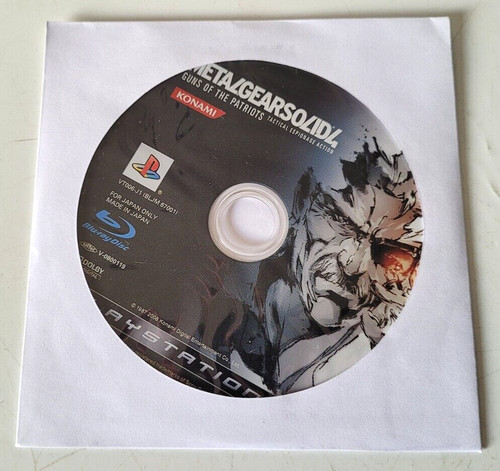 Seul metal gear solid 4 - *cd,