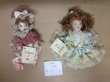 1495. LE BAMBOLE DI JAGO PORCELLANA BISCUIT D'EPOCA FATTE A MANO H 17 cm.