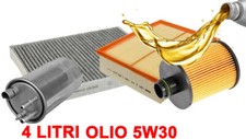KIT 4 FILTRI TAGLIANDO 5W30