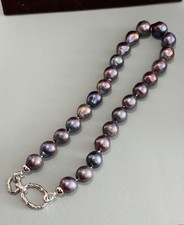 Collana pavone perle d'acqua
