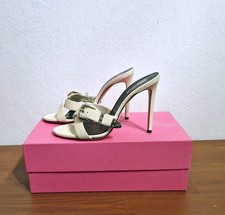 Sandali mules con tacco