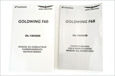 Honda GL 1800 F6B Goldwing Bagger 12 16 libretti uso manutenzione FR IT EN DE