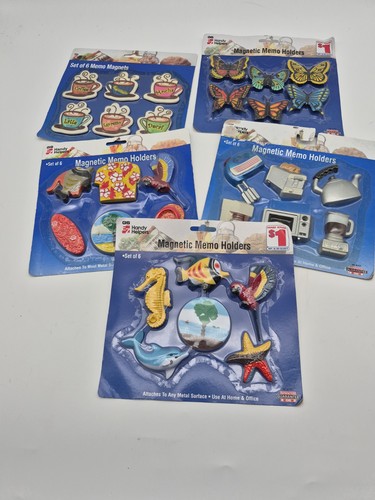 Lotto magneti portamemo - lotto, magneti/portamemo