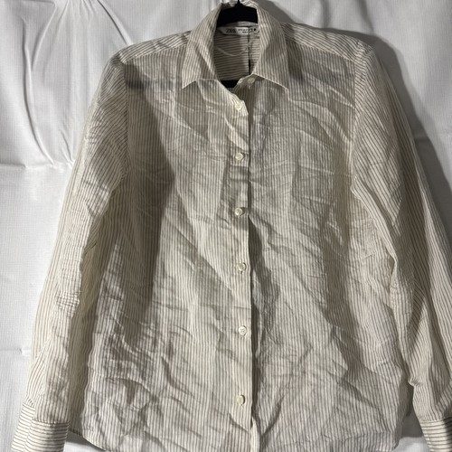 Camicia elegante zara righe - a,