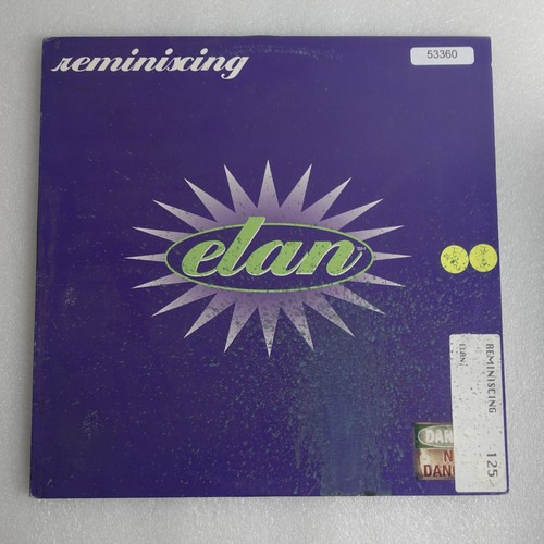 Elan reminiscing single vinyl - elan,
