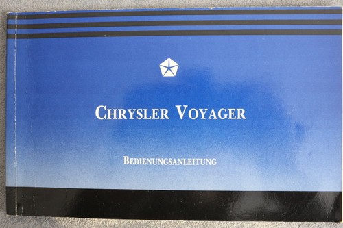 Chrysler voyager manuale - manuale, di
