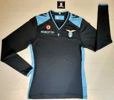 6858 MACRON SS LAZIO MAGLIA GARA PORTIERE 2013 COCCARDA COPPA ITALIA SERIE A