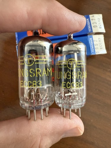 Tungsram ecc83 12ax7 nos - 2x,