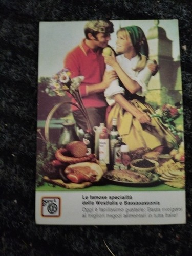 Germania alimentari cartolina - germania,