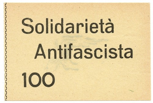 100 lire buono solidarietà - 100,